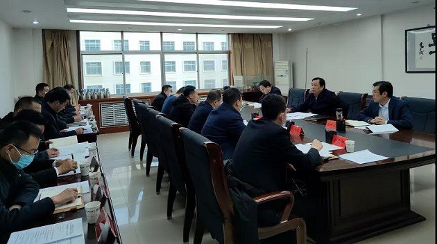 许树德主持召开十六届县委编委第一次会议