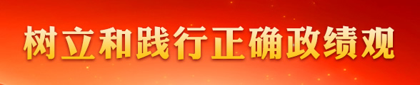 树立和践行正确政绩观